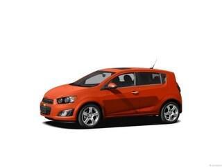Inferno Orange 2013 Chevrolet Sonic LS