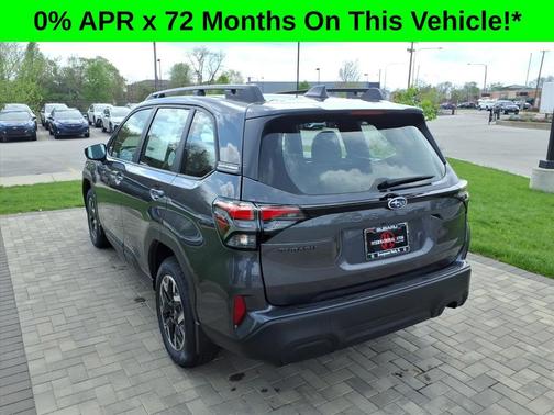 dark metallic aluminum alloy 2026 Subaru Forester Base