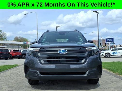 dark metallic aluminum alloy 2026 Subaru Forester Base