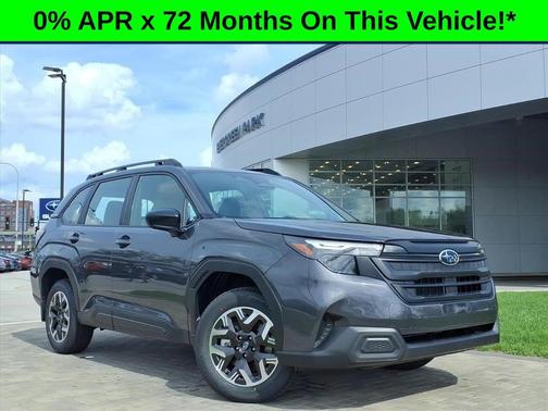 dark metallic aluminum alloy 2026 Subaru Forester Base
