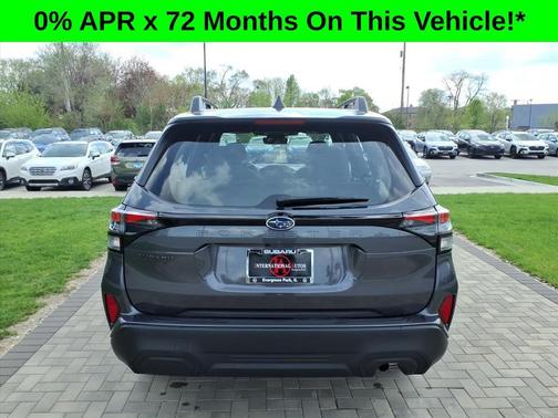 dark metallic aluminum alloy 2026 Subaru Forester Base
