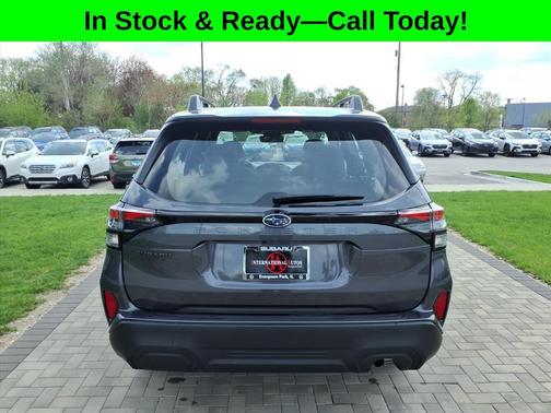 dark metallic aluminum alloy 2026 Subaru Forester Base