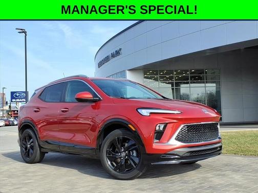 Sunrise Red Metallic 2024 Buick Encore GX Sport Touring