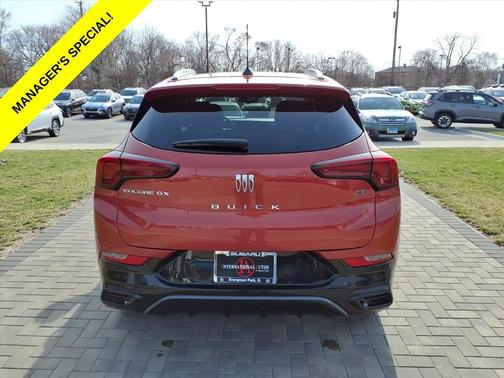 Sunrise Red Metallic 2024 Buick Encore GX Sport Touring