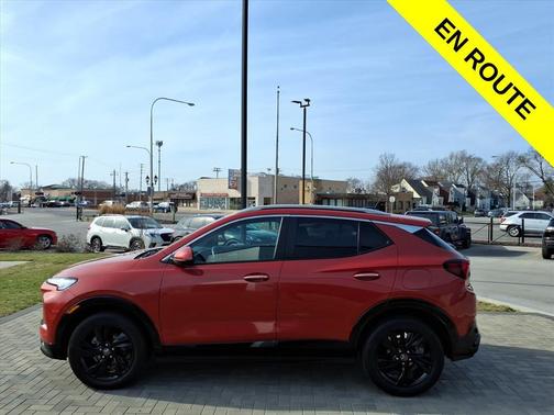 Sunrise Red Metallic 2024 Buick Encore GX Sport Touring