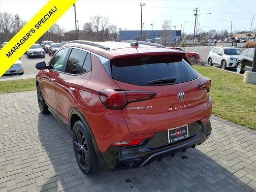 Sunrise Red Metallic 2024 Buick Encore GX Sport Touring