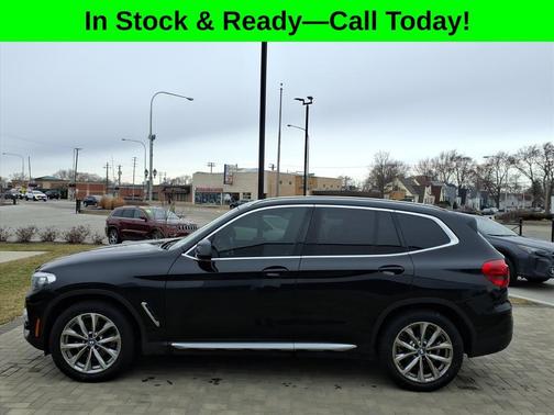 Black Sapphire Metallic 2019 BMW X3 sDrive30i