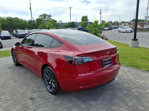 Red Multi-Coat 2021 Tesla Model 3 Long Range