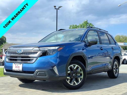 Daybreak Blue Pearl 2026 Subaru Forester Premium