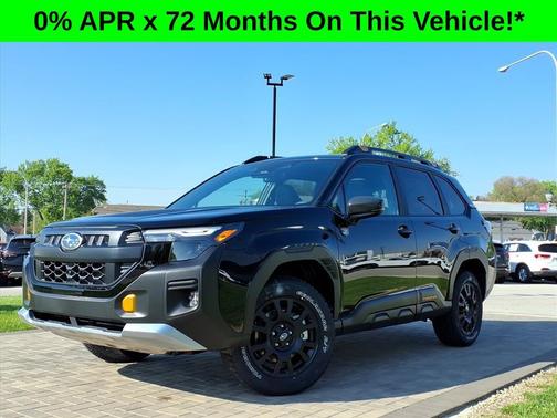 Crystal Black Silica 2026 Subaru Forester Wilderness