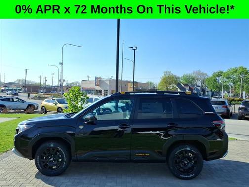 Crystal Black Silica 2026 Subaru Forester Wilderness