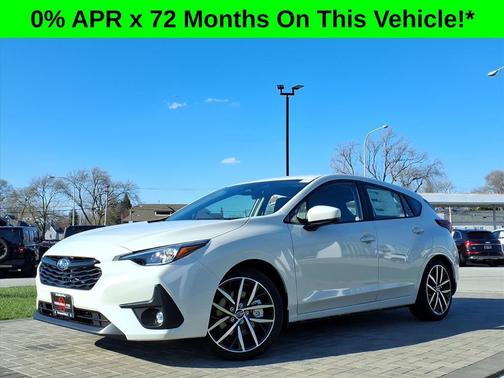 Crystal White Pearl 2026 Subaru Impreza Sport