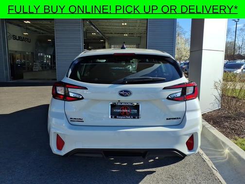 Crystal White Pearl 2026 Subaru Impreza Sport