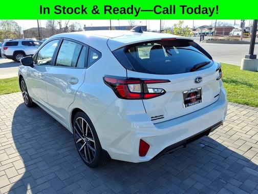 Crystal White Pearl 2026 Subaru Impreza Sport