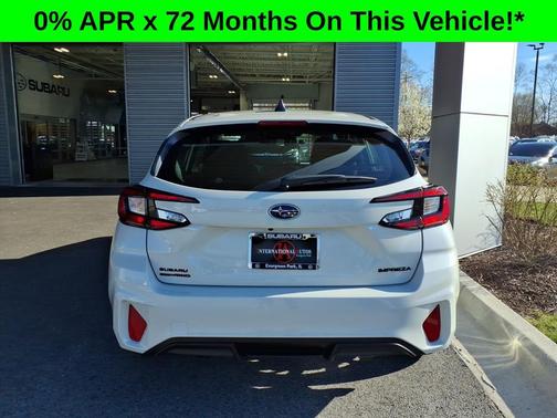 Crystal White Pearl 2026 Subaru Impreza Sport