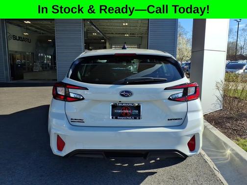 Crystal White Pearl 2026 Subaru Impreza Sport