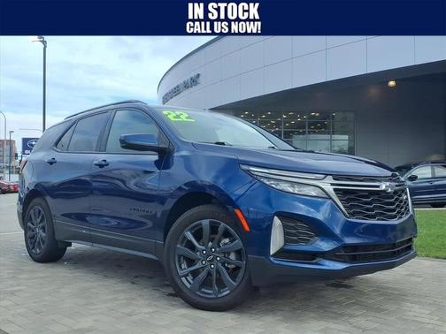 Blue Glow Metallic 2022 Chevrolet Equinox AWD RS