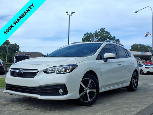 Crystal White Pearl 2023 Subaru Impreza Premium