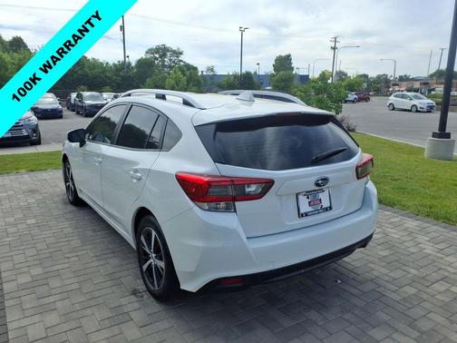 Crystal White Pearl 2023 Subaru Impreza Premium