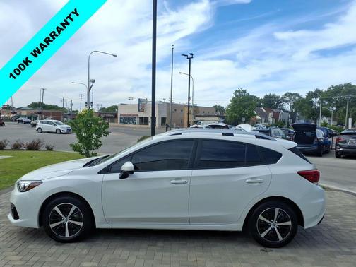 Crystal White Pearl 2023 Subaru Impreza Premium