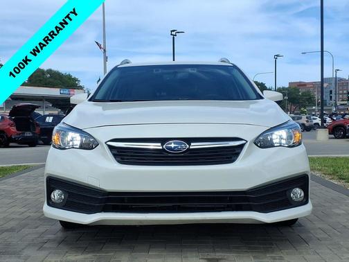 Crystal White Pearl 2023 Subaru Impreza Premium