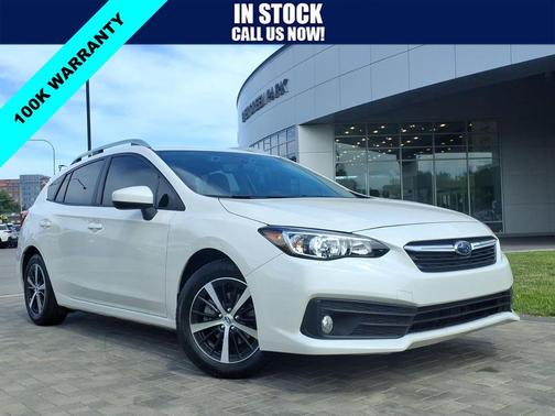 Crystal White Pearl 2023 Subaru Impreza Premium