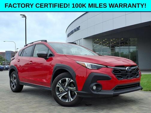 Pure Red 2025 Subaru Crosstrek Premium