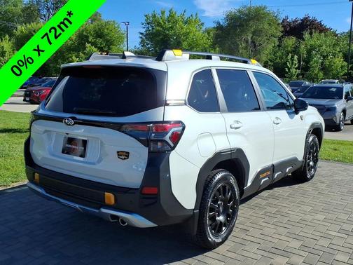 Crystal White Pearl 2026 Subaru Forester Wilderness