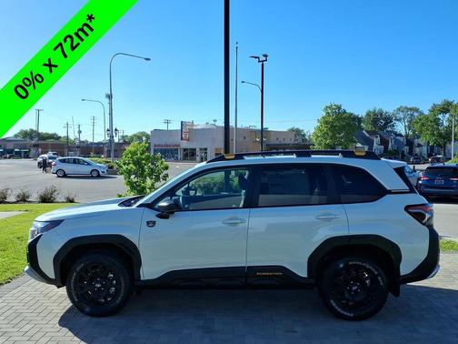 Crystal White Pearl 2026 Subaru Forester Wilderness