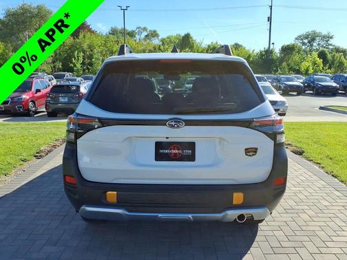 Crystal White Pearl 2026 Subaru Forester Wilderness
