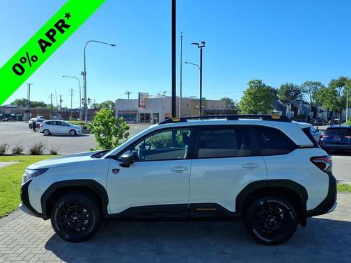 Crystal White Pearl 2026 Subaru Forester Wilderness