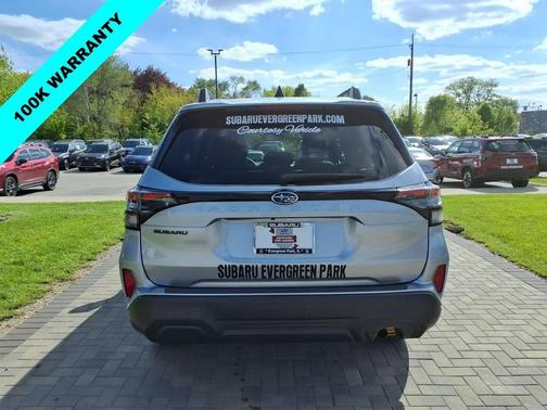 Ice Silver Metallic 2026 Subaru Forester Premium