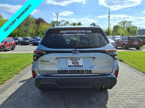 Ice Silver Metallic 2026 Subaru Forester Premium