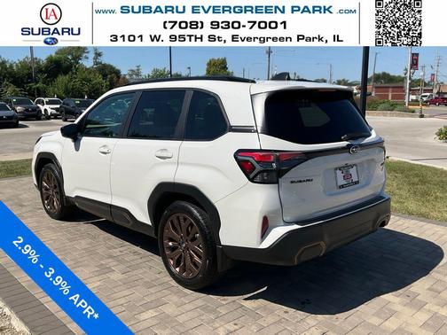 Crystal White Pearl 2026 Subaru Forester Sport