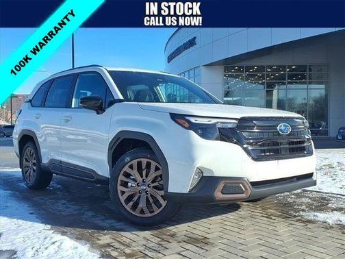 Crystal White Pearl 2026 Subaru Forester Sport