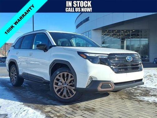 Crystal White Pearl 2026 Subaru Forester Sport