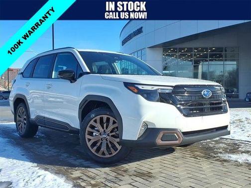 Crystal White Pearl 2026 Subaru Forester Sport