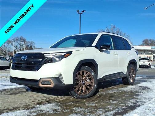 Crystal White Pearl 2026 Subaru Forester Sport