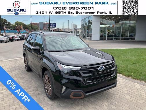 Crystal Black 2026 Subaru Forester Hybrid Sport