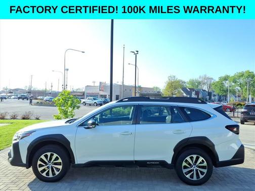 Crystal White Pearl 2023 Subaru Outback Base
