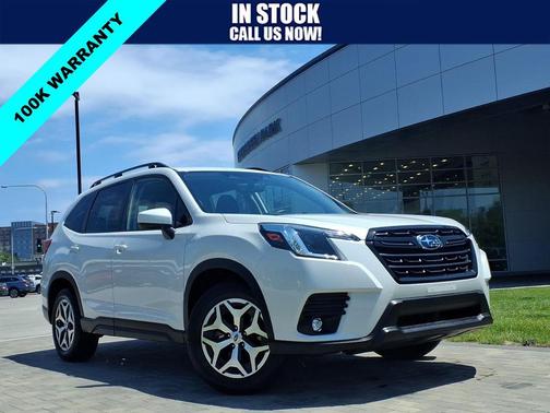 Crystal White Pearl 2024 Subaru Forester Premium