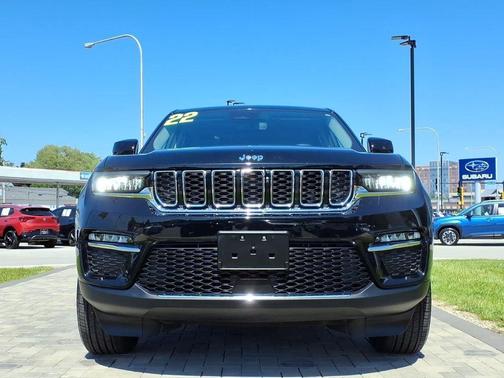 Diamond Black Crystal Pearlcoat 2022 Jeep Grand Cherokee 4xe Base