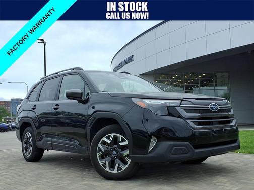 Crystal Black Silica 2025 Subaru Forester Premium