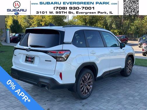 Crystal White 2026 Subaru Forester Hybrid Sport