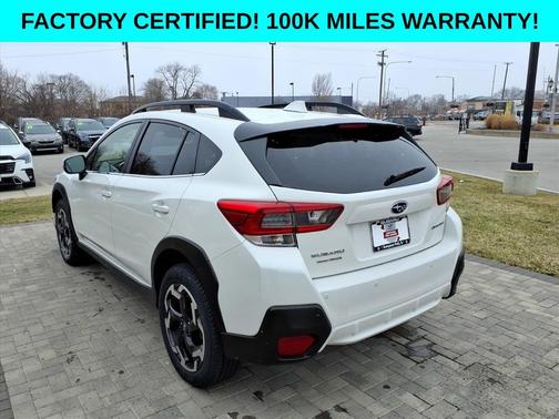 Crystal White Pearl 2023 Subaru Crosstrek Limited