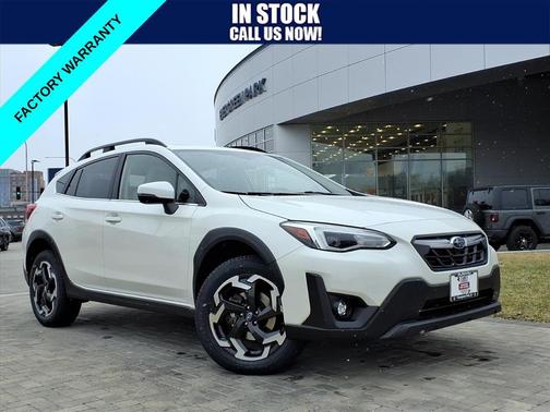 Crystal White Pearl 2023 Subaru Crosstrek Limited