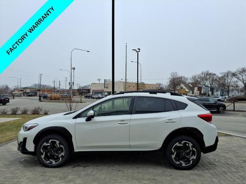 Crystal White Pearl 2023 Subaru Crosstrek Limited
