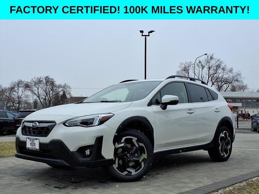Crystal White Pearl 2023 Subaru Crosstrek Limited