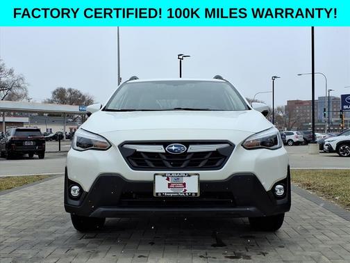 Crystal White Pearl 2023 Subaru Crosstrek Limited