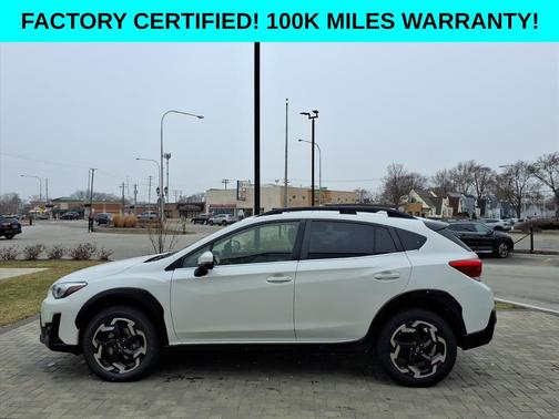Crystal White Pearl 2023 Subaru Crosstrek Limited